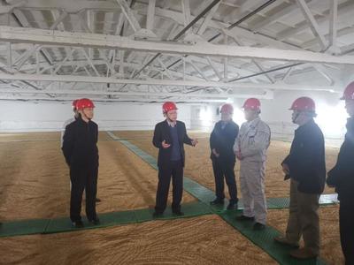 侯鋒平局長(zhǎng)赴蕪湖市調(diào)研政府儲(chǔ)備糧管理和糧食倉(cāng)儲(chǔ)設(shè)施建設(shè)等工作